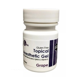 ADS 20% Benzocaine Topical Anesthetic Gel GRAPE 1 JAR