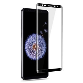 For Galaxy S9 Glass Film, Galaxy S9 au SCV38/docomo SC-02K Film [Made in Japan Material] 9H Surface Hardness Compatible Tempered Glass Film Protective Film Shatterproof 3D High Sensitivity Touch