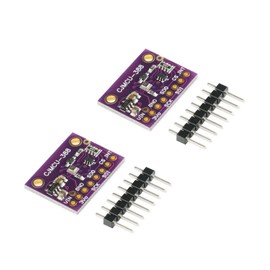 JESSINIE 2Pcs BMP388 Digital Temperature Detector Module Atmospheric Air Pressure Sensor Module 24Bit CJMCU-388 Low Noise Pressure Sensor I2C SPI for DIY Smart Home