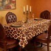 4 Pack Jungle Safari Animal Tablecloths Plastic Animal Theme Tablecloths