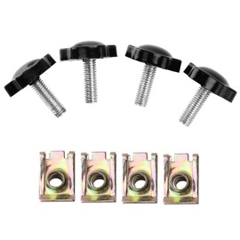 Lubinxun Theft Deterrent Saddlebag Hard Bag Security Locks Mounting Bolts Pins Quick Release Fastener Compatible with Harley Davidson Touring 1988-2024