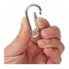 Estuchelandia Bandola Gancho Mosqueton Aluminio Camping Llavero 2 Piezas