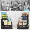 necvha Under Sink Organizer, 2 Tier Pull Out Cabinet Organizer,