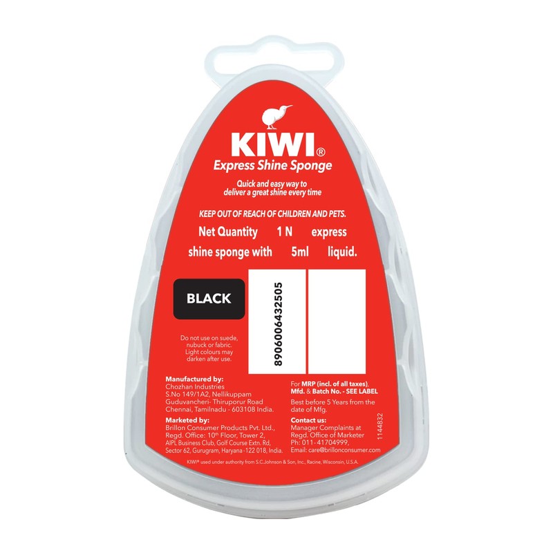 Kiwi Express Sponge Black