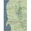Vermont State Parks & Federal Lands Map 18x24 Poster (Sage
