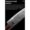 ARTIDGE 4.7" Utility Knife Damascus Steel Multi-Purpose Chef Knife -