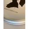 CUT ARTS Silver 10" Round Frame