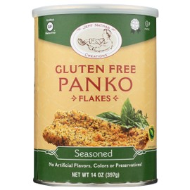 Jeff Nathan Creations Chef Gourmet Panko Seasoned Gluten Free, 14 Ounce