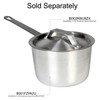 Thunder Group 1.5 Quart Aluminum Sauce Pans, Mirror Finish