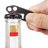 NA 2 Sets of Multifunctional Keychains Stainless Steel Key Belt