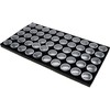 FindingKing Black Gem Jar Jewelry Tray Insert Gemstone Display Clock