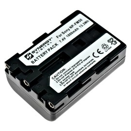 Synergy Digital Camcorder Battery, Compatible with Sony NP-FM30, NP-FM50, NP-FM51, NP-FM65, RV-4442N, RV-4442N1, VSN014, NP-QM50, NP-QM51, NP-FM51SQ Camcorder Battery (li-ion, 7.4V, 1500 mAh)