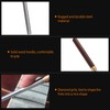 Baroque Guitar Fret Crowning File Fret Repairing Tools with 4