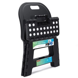 ACSTEP Folding Kids Step Stool with Back Support for Kids,9" Plastic Kids Chair for Outdoor or Indoor Kitchen Step Stools and Bathroom Stool for Toddlers Boys Girls