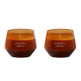 Yankee Candle Studio Candle with Essential Oils, Spiced Pumpkin, 10 Ounce (Pack of 2)