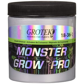 Grotek GTMG6020 Monster Grow Hydroponic Nutrients, 130g, Black