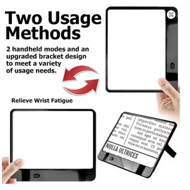 Toolzia Full Page Magnifying Sheet with LED Light