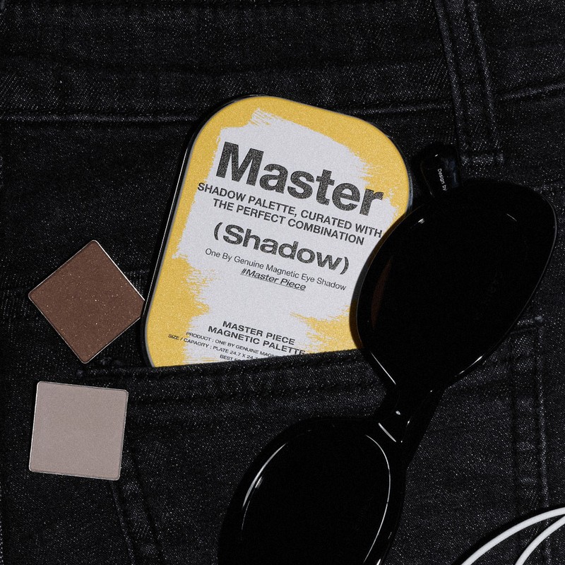 tooq One by Genuine Magnetic Eye Shadow 4-Palette - A03