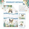 Dog and Cat Kitchen Towels Set of 2, Cute Kitchen