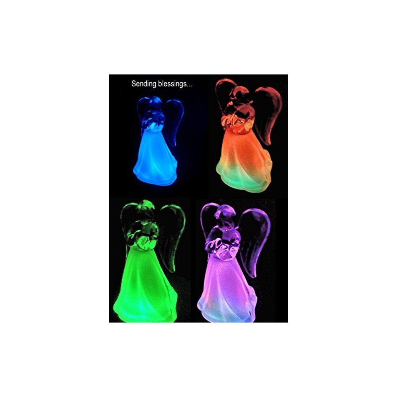 Alpine Solar LED Angel Garden Stake Light