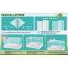 Turtle Tank Aquarium, Tank Terrapin Lake with Water Pump for