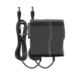 2-Pack, 12V 1A Power Supply Adapter, DC 12V Power Cord, 5.5x2.5mm Tip, for LED Light Strips CCTV Security Camera System Routers Speakers