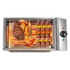 OCASAMI Commercial Electric Grill Griddle, 1800W 110V Stainless Steel Countertop