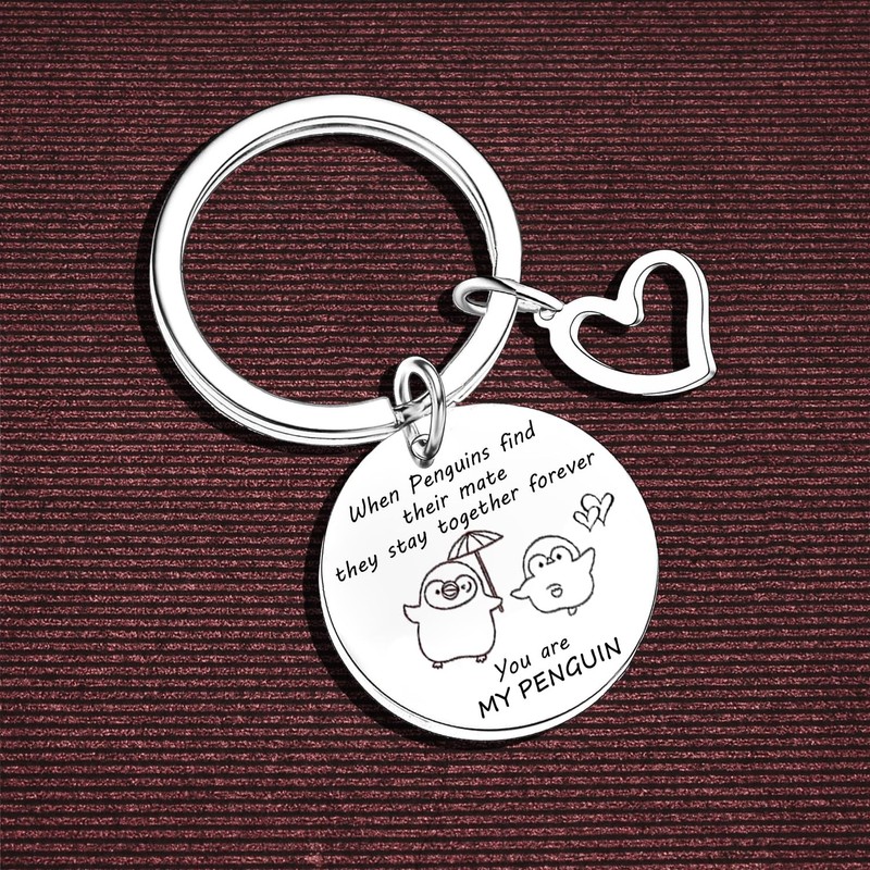 Nfyxcaz You Are My Penguin Keyring Valentine's Day Gifts for