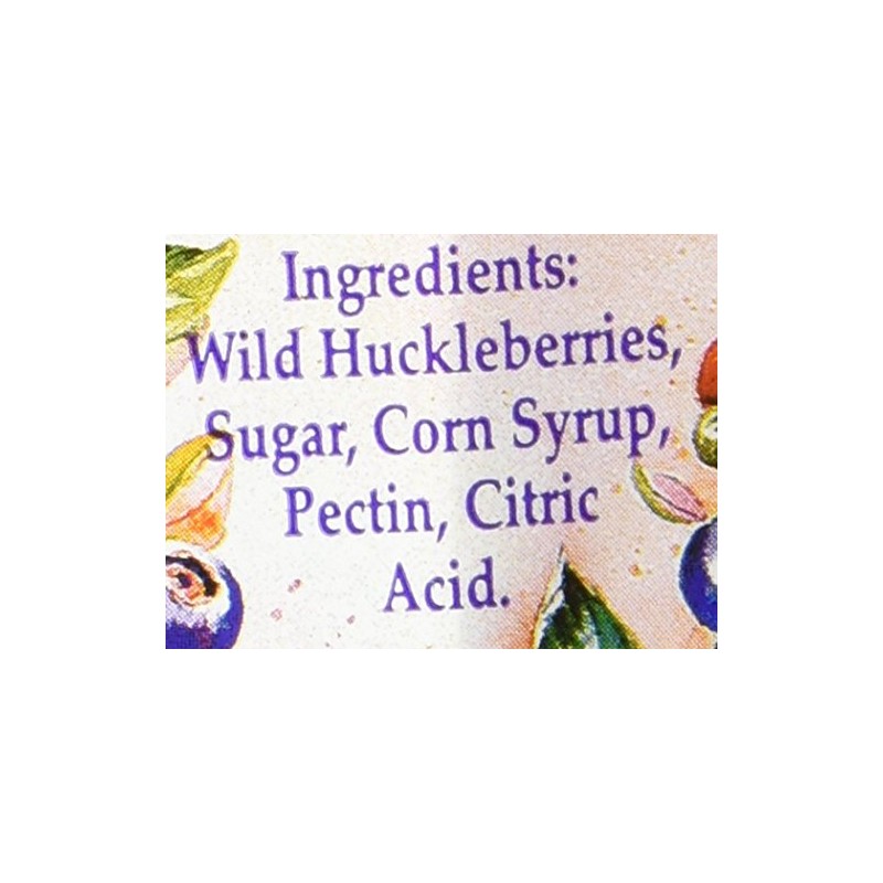 Wild Montana Huckleberry Jams and Preserves (2 Pack of Jam)
