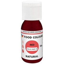 Food Colours Natural Liquid Food Colouring - Red 18ml