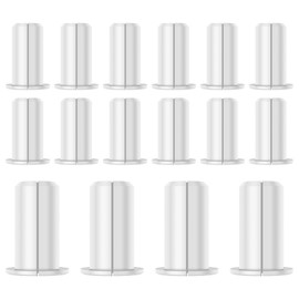 16 Pcs 3/4 Inch Starlink Wall Grommets Cable Routing Grommet Cable Pass Through Grommet for Starlink Rubber Wall Bushing Grommets for Organizing Protecting Cord (White)