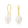 Orovi Women Drop Earrings 18 ct /750 Yellow Gold With