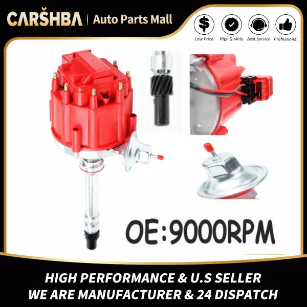 carshba NEW HEI Distributor For Chevy GMC 350 454 SBC