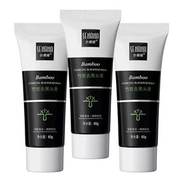 3 Piezas - Mascarilla Carbon Activado Puntos Negros Skin Care Exfoliante Mascarila Negra Nariz Rostro Cuidado de la Piel Suaviza y Refina la Piel Elimina Impuresas