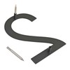 Ywonoby Stainless Steel House Number - RAL 7016 Anthracite Grey