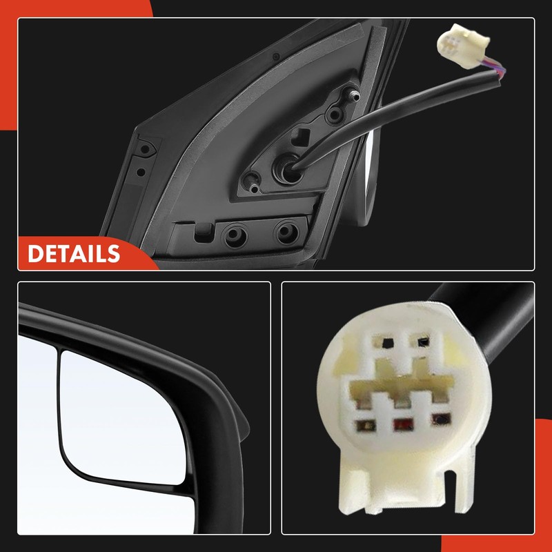 A-Premium Pair (2) Driver and Passenger Side Power Door Mirror