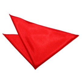 DQT New Plain Red Handkerchief/Pocket Square