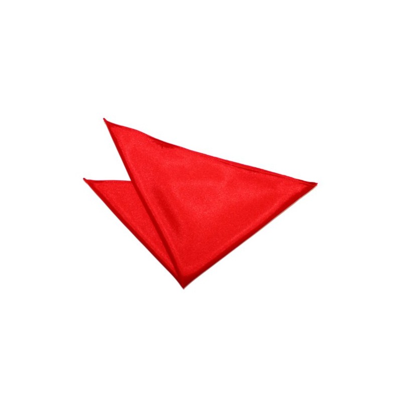 DQT New Plain Red Handkerchief/Pocket Square