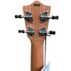 Lanikai, 4-String Ukulele, Black,Chrome (LU21-C)