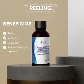 Peeling Facial Naíma Ácido Glicólico AHA 35% Para Piel Mixta 50ml