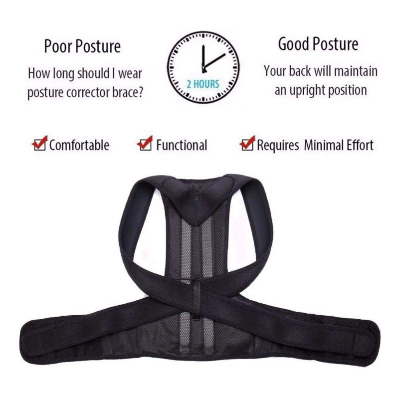 Cinturón Corrector De Postura Ajustable Unisex Hopuri®