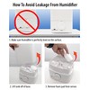 Air Innovations Humidifiers for Bedroom Convenient Oversized 4.5L Tank Runs