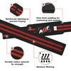 AQF Weight Lifting Straps Neoprene Padded Wrist Support, CrossFit Training