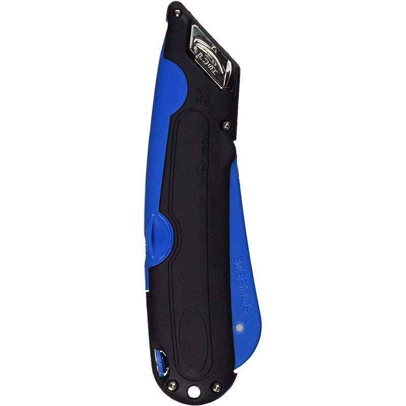 Veltec Self-Retracting Blade Safety Cutter, Left and Right Edge Guide,
