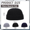 Mrltau 3 Pieces Classic Beanie Hat for Men Women Fisherman