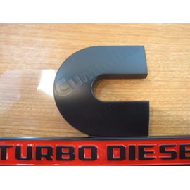 2019-2020 Ram 2500 3500 4500/5500 Right Or Left Black Cummins Turbo Diesel Badge