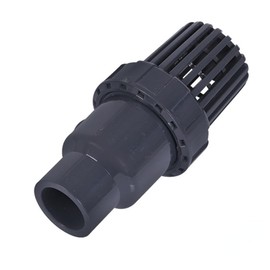 Itisyou Ball Foot Valve, Foot Valve, Backflow Prevention Valve, Drain Check Valve, Backflow Prevention Foot Valve, Inner Diameter 1.0 inches (25 mm), For PVC Pipe Connection, Pump Check Valve, Bottom Valve