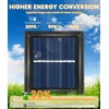 12 Pack Solar Pathway Lights Outdoor, Taller Bright Solar Path