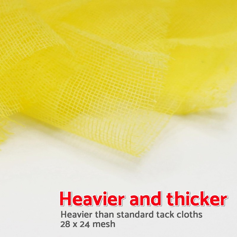 S&F STEAD & FAST Tack Cloth, 12-Pc, Heavy Duty High