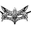 Lotsdonxia Elegant Black Lace Masquerade Mask Stylish Mystery and Glamour